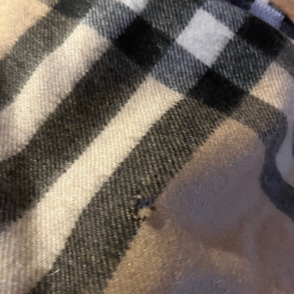 Burberry Nova Giant Check 100% Cashmere Nova Plaid Scarf 168x30cm Archiv… - Picture 3 of 8